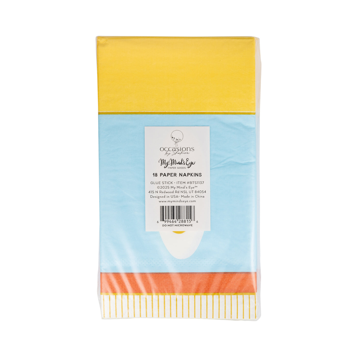 Occasions Glue Stick Paper Guest Napkin