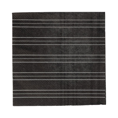 Cursive ABCs Paper Cocktail Napkin