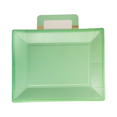 Lunch Box Shaped Paper Plate Set