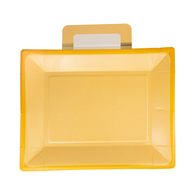 Lunch Box Shaped Paper Plate Set