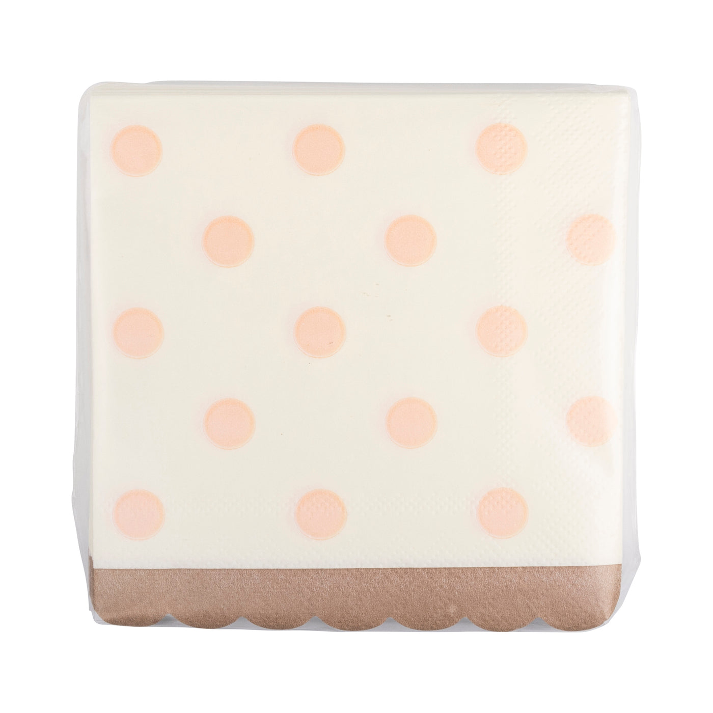 Polka Dot Cocktail Napkin