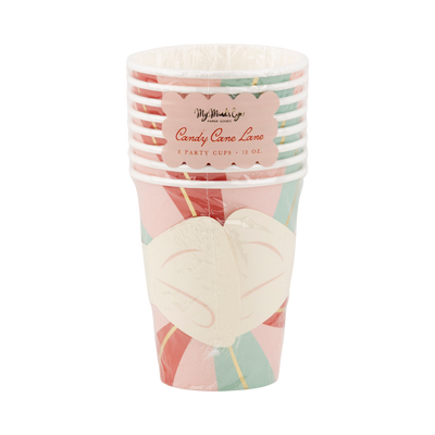 Candy Cane Lane Handled Paper Cup