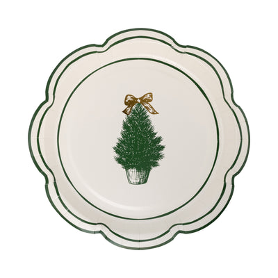 Christmas Lane Plate Set