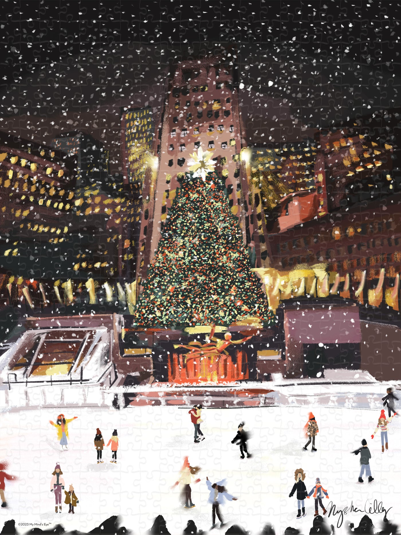 Christmas In The City Puzzle