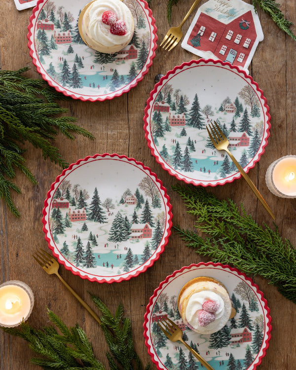 Christmas Plates & Napkins