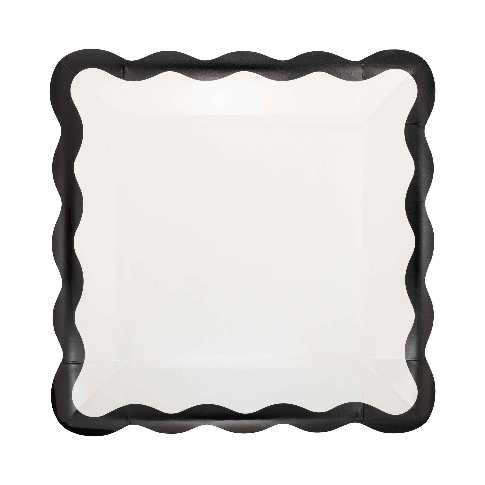 Cream and Black Ric Rac Plate| My Mind’s Eye.