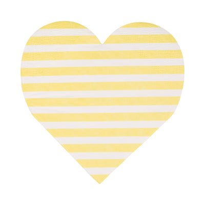 Striped Hearts Napkin Set