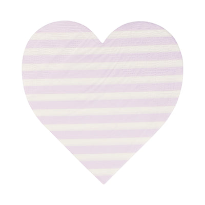 Striped Hearts Napkin Set