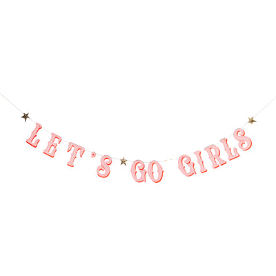Let's Go Girls Banner Set