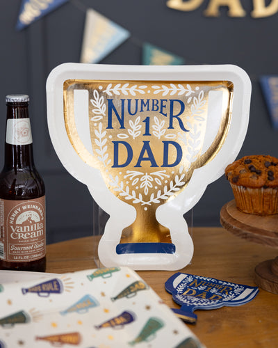 Trophy Shaped Plate