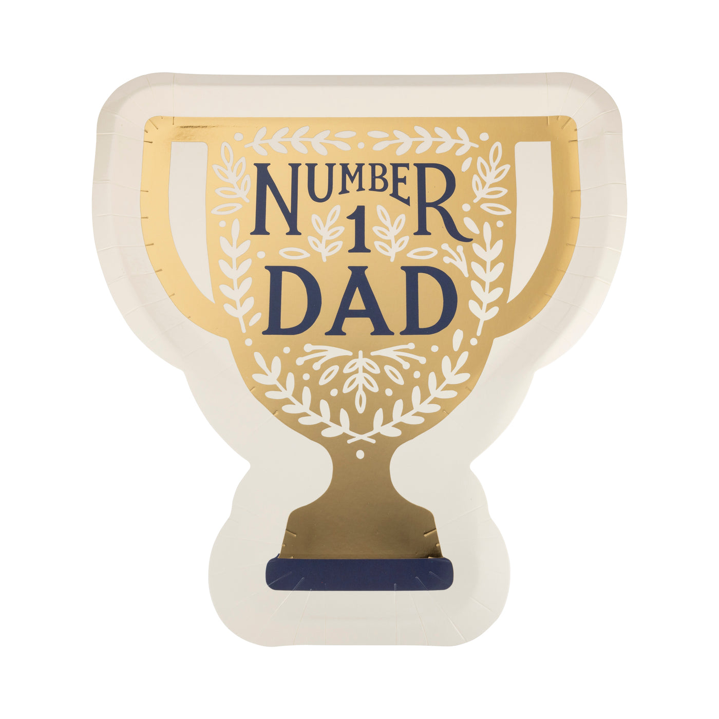 Trophy Shaped Plate