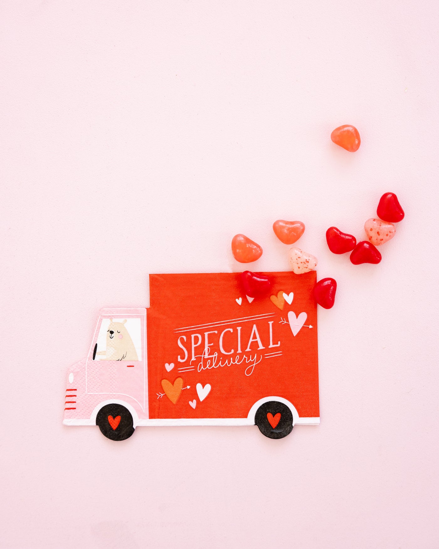 Special Delivery Truck Napkin