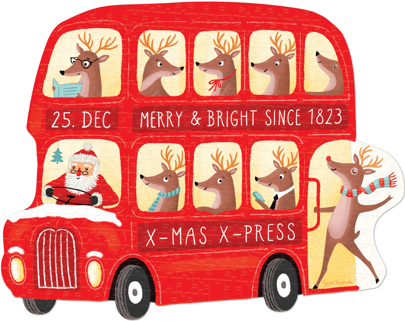 Happy Christmas Express Puzzle