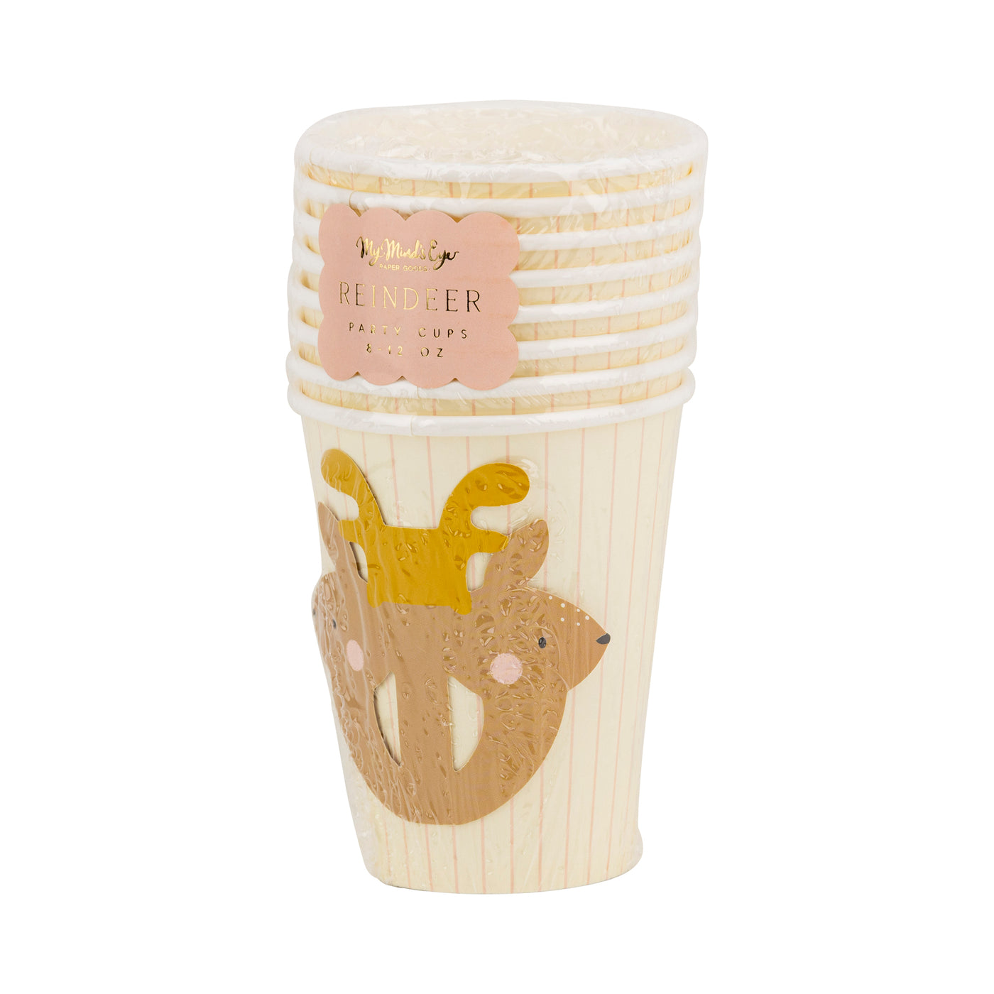 Reindeer Handled Paper Cup