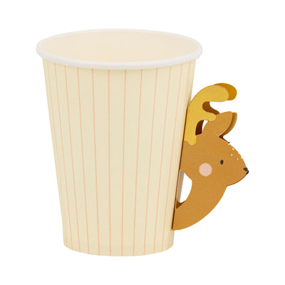 Reindeer Handled Paper Cup