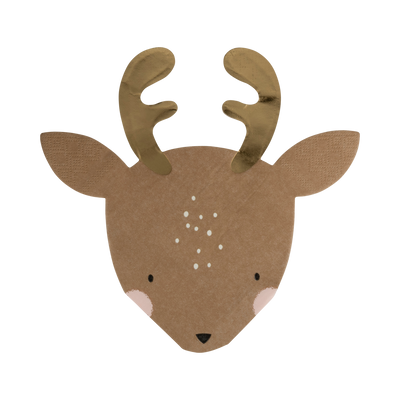 Reindeer Cocktail Napkin