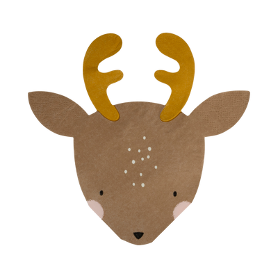 Reindeer Cocktail Napkin