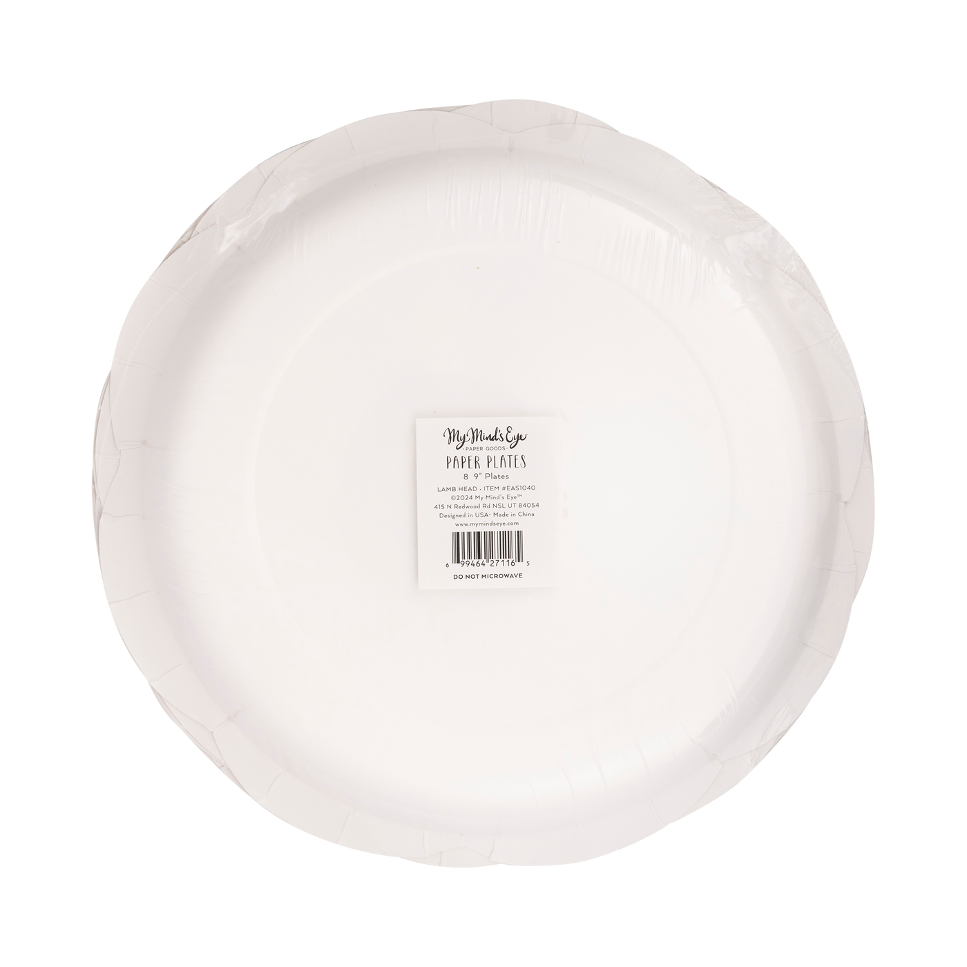 Scattered Lamb Paper Plate