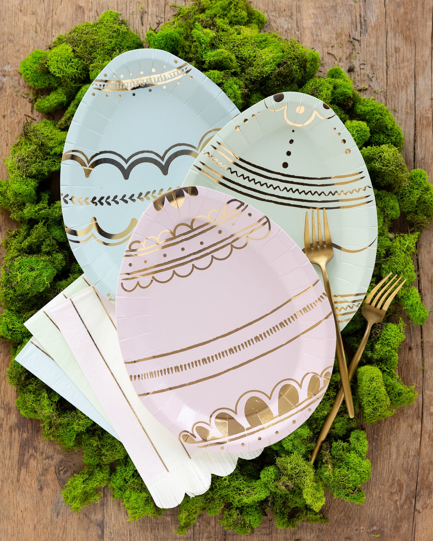 Spring Soiree Egg Plate Set