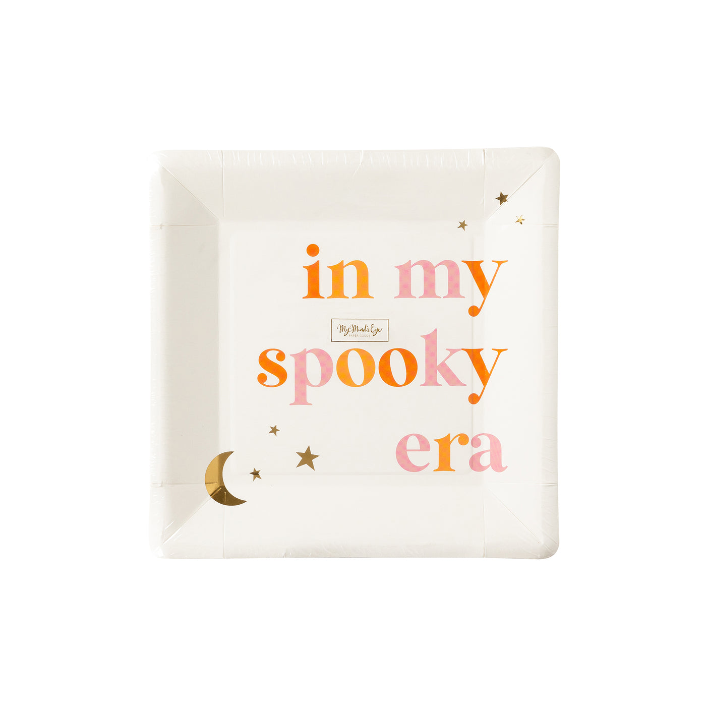 Spooky Era Paper Plate