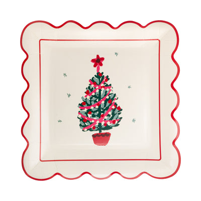 Fa La La Tree Plate