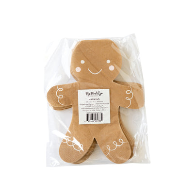 Gingerbread Man Napkin