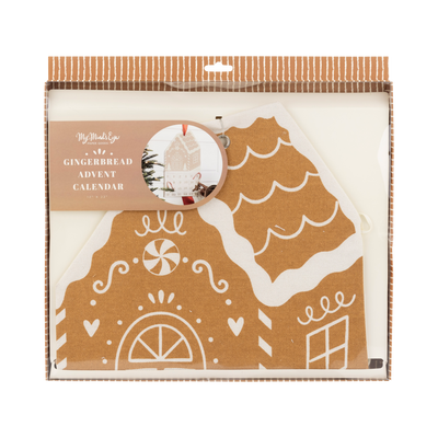 Gingerbread House Canvas Advent