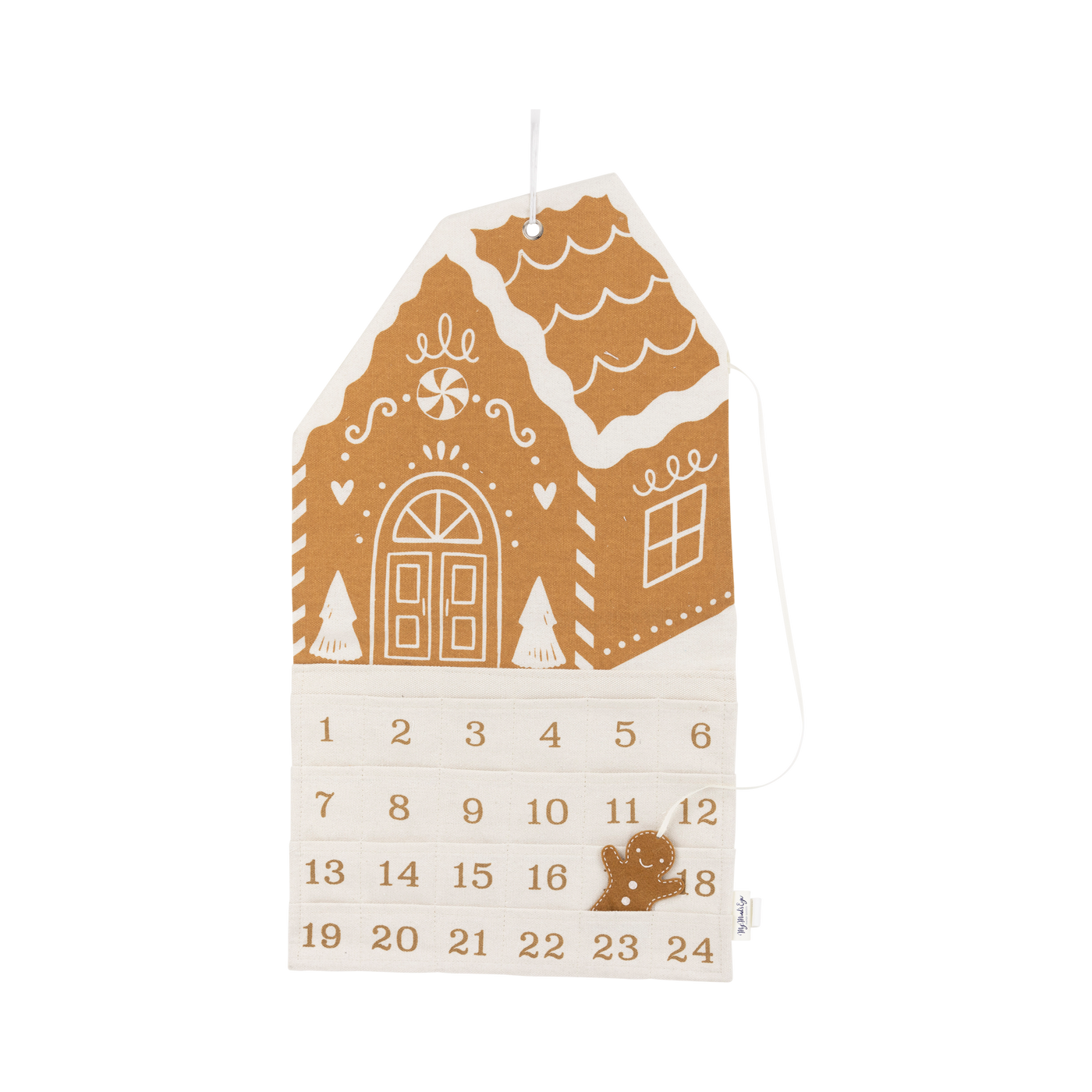 Gingerbread House Canvas Advent