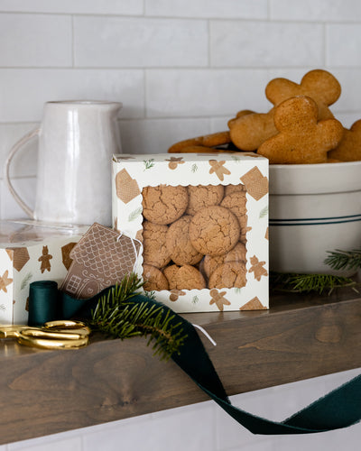 Whimsy Gingerbread Cookie Boxes