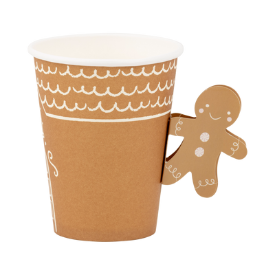 Gingerbread Handled Paper Cup