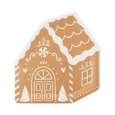 Gingerbread House Bamboo Tray