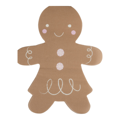 Gingerbread Girl Paper Dinner Napkin