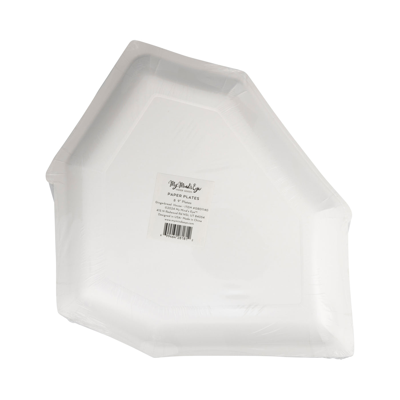 Gingerbread House 9" Plate