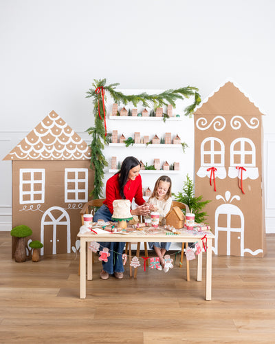 Gingerbread House Advent Boxes