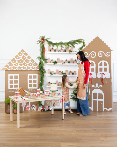 Gingerbread Apron - Adult