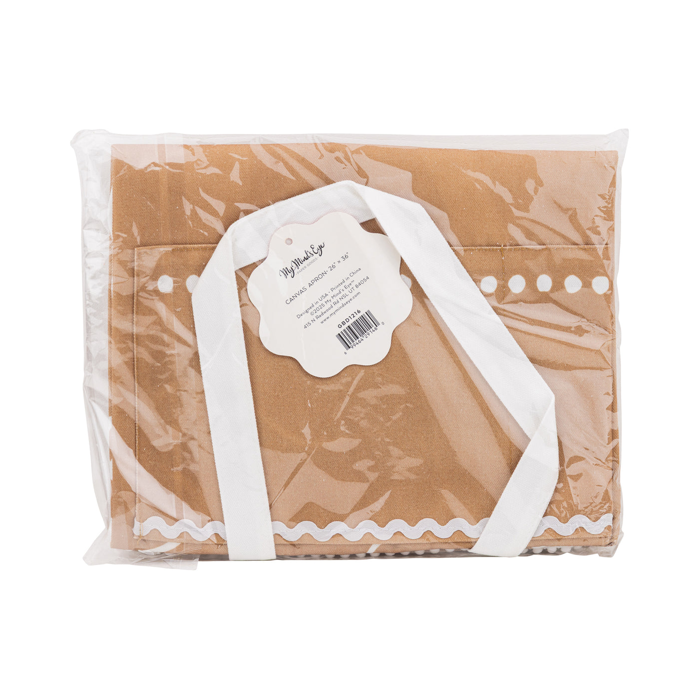 Gingerbread Apron - Adult