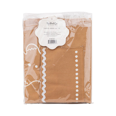 Gingerbread Apron - Youth