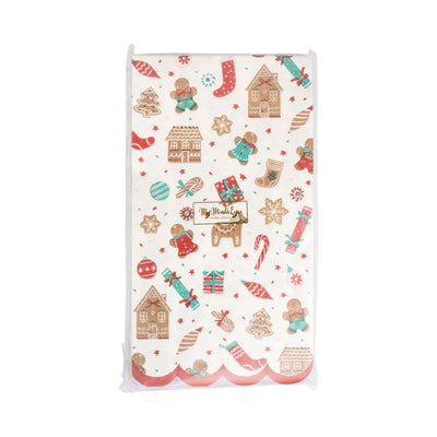 Gingerbread Pattern Dinner Napkin