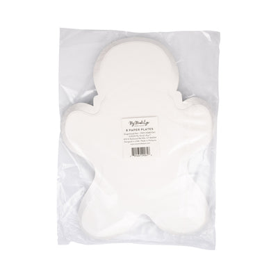 Gingerbread Man Plate