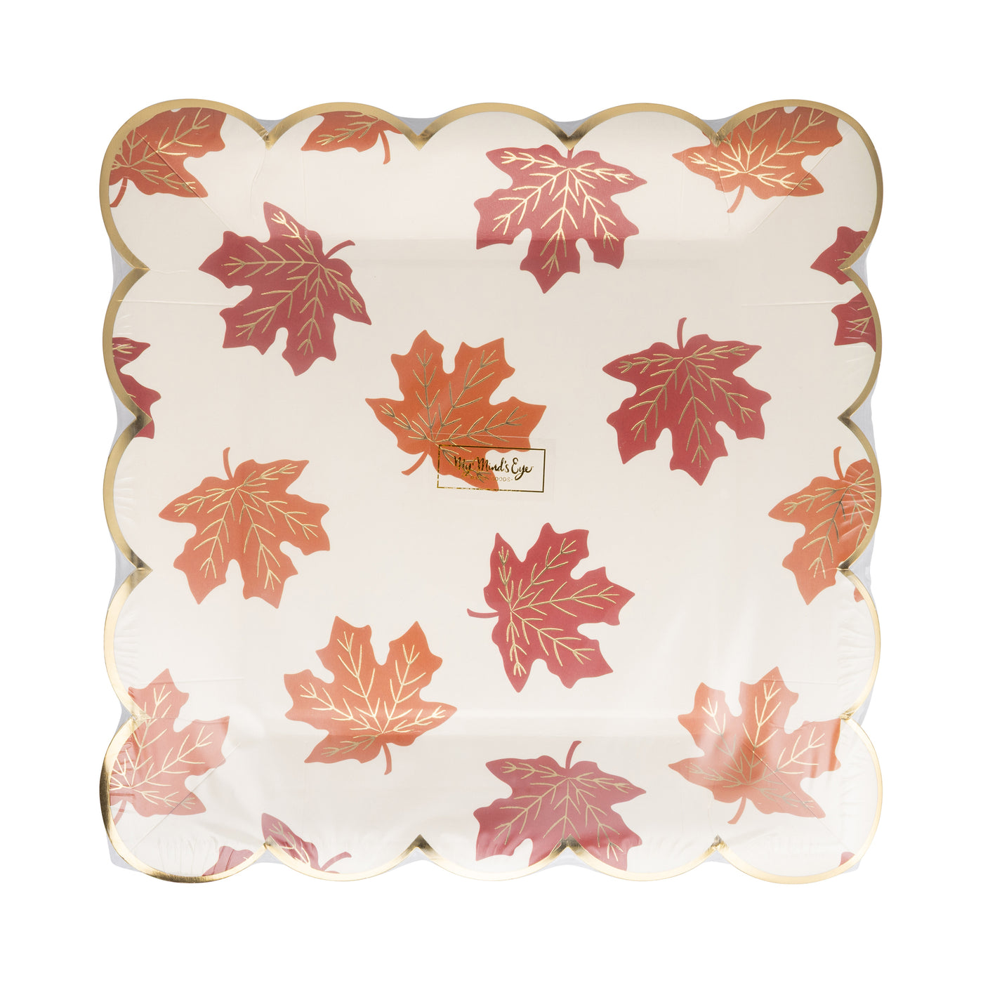 Falling Leaves 9" Paper Plate