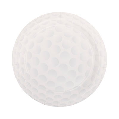 Golf Ball Paper Plate