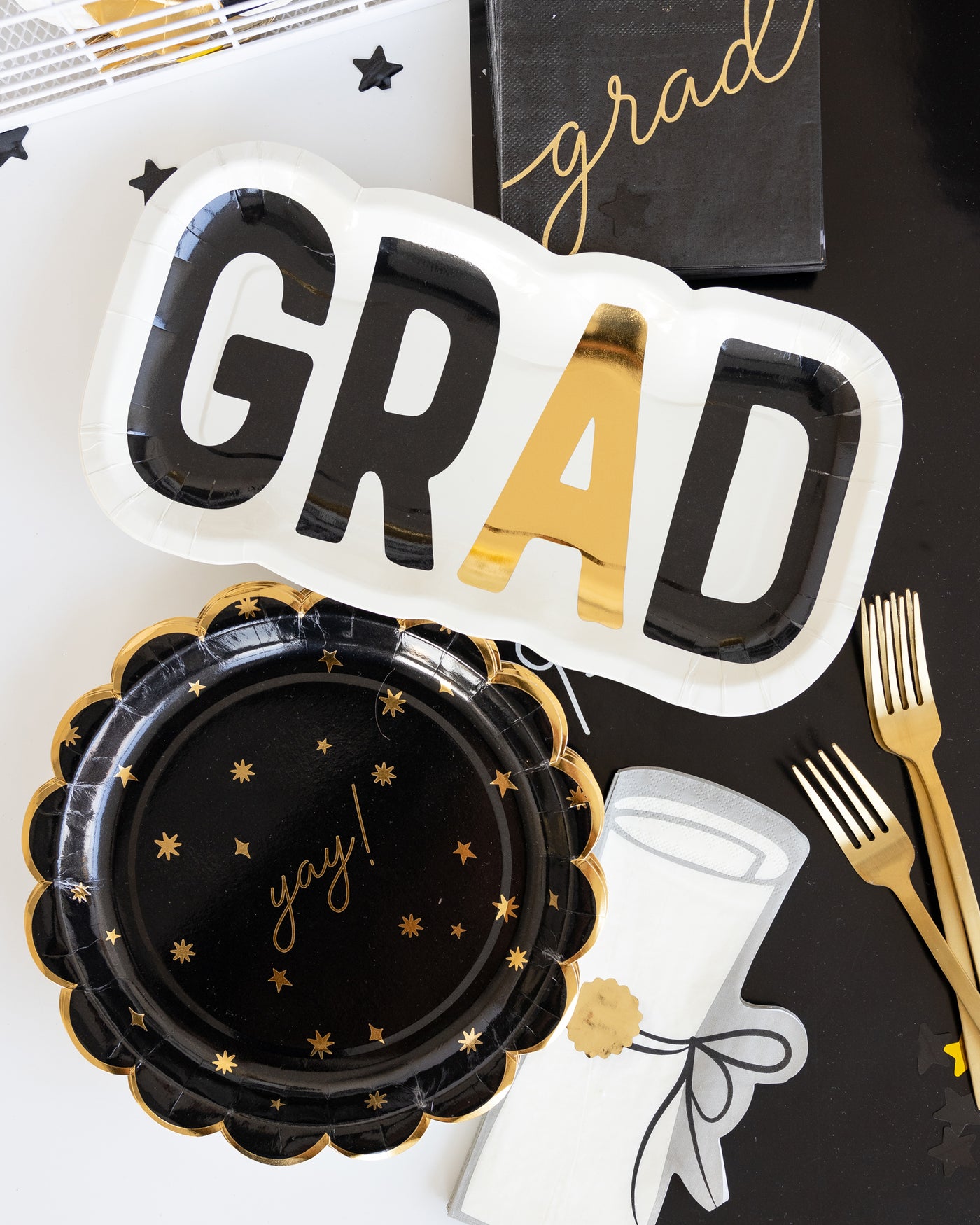 Diploma Shaped Paper Dinner Napkin