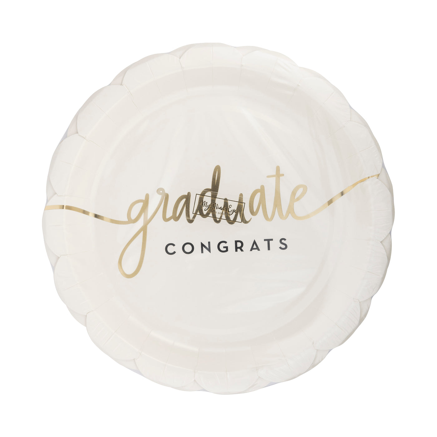 Graduate Congrats Paper Plate