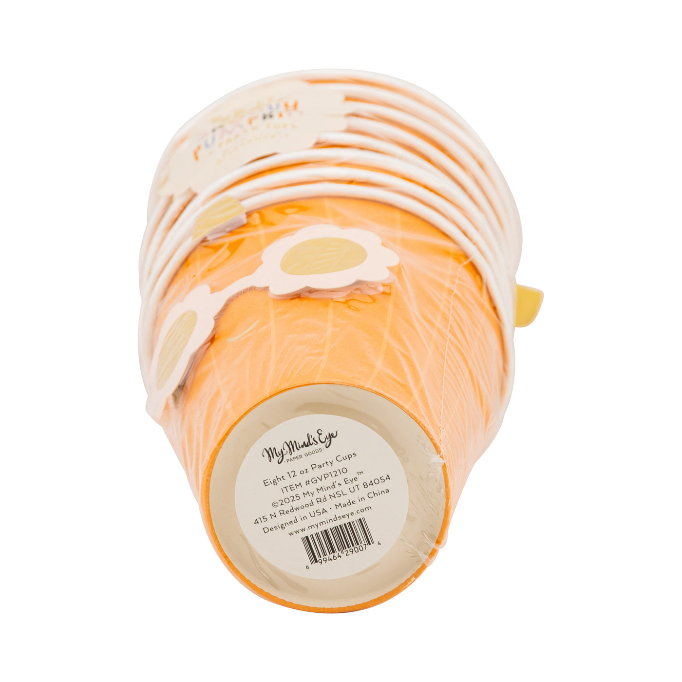 Groovy Pumpkin Party Cup