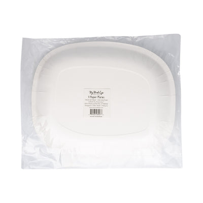 Trick or Treat Word Bubble Shaped Paper Plate