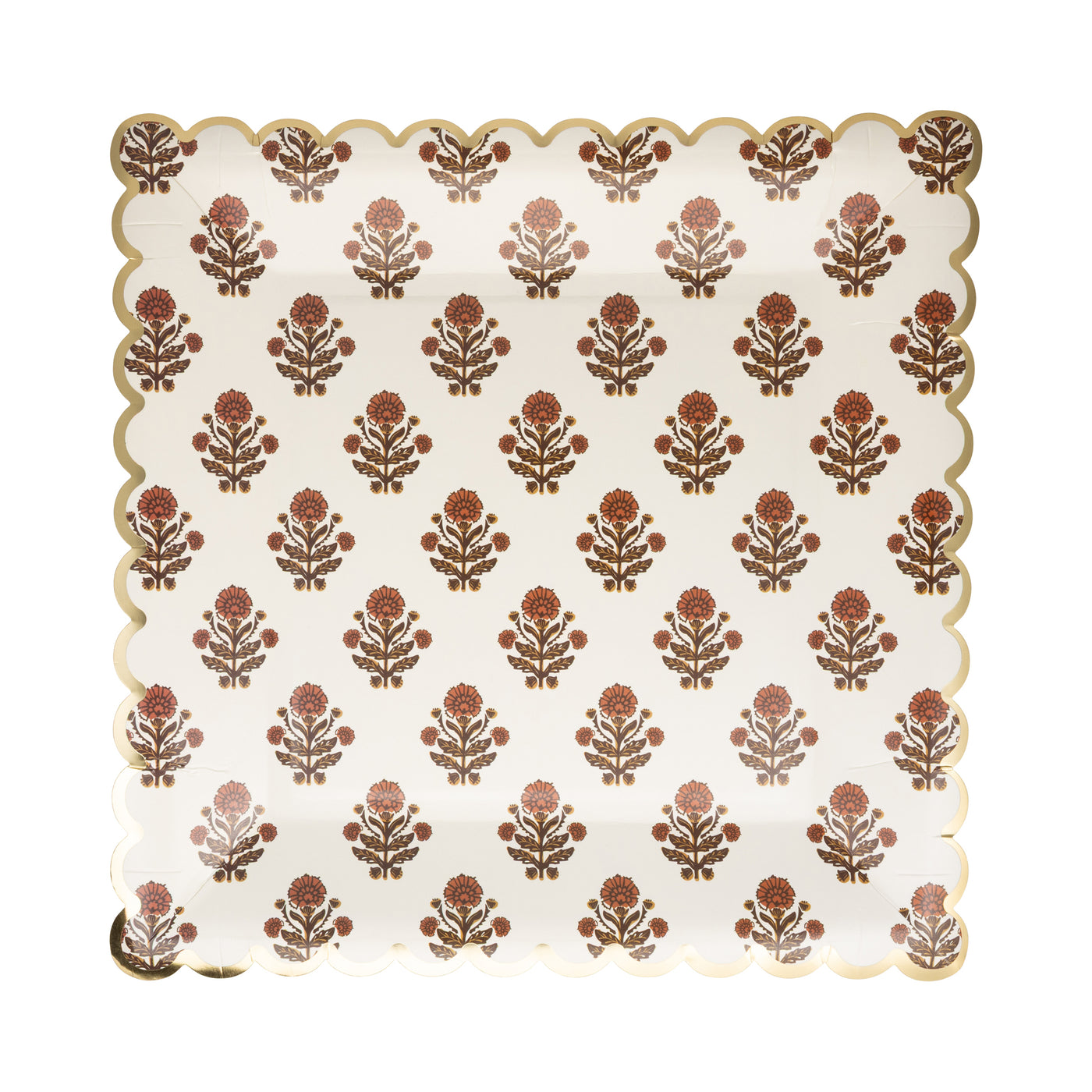 Give Thanks Floral 9" Paper Plate