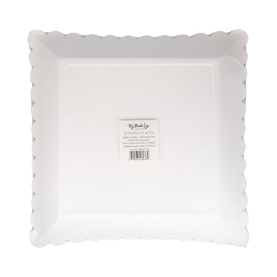 Give Thanks Dark Floral 10" Paper Plate