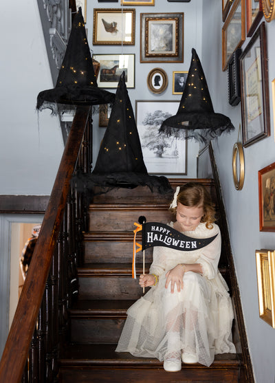 Light up Witch Hat set of 3