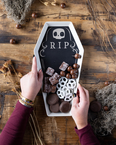Coffin Bamboo Tray