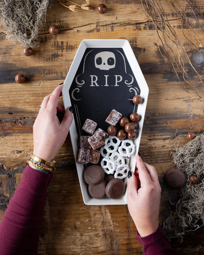 Coffin Bamboo Tray